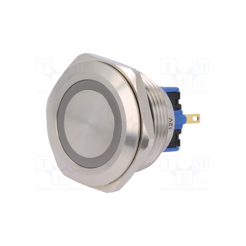 1 pcs x ONPOW - GQ30-11ZE/G/12V/S - Switch: vandal resistant, Pos: 2, SPDT, 3A/220VAC, 5A/24VDC, IP65
