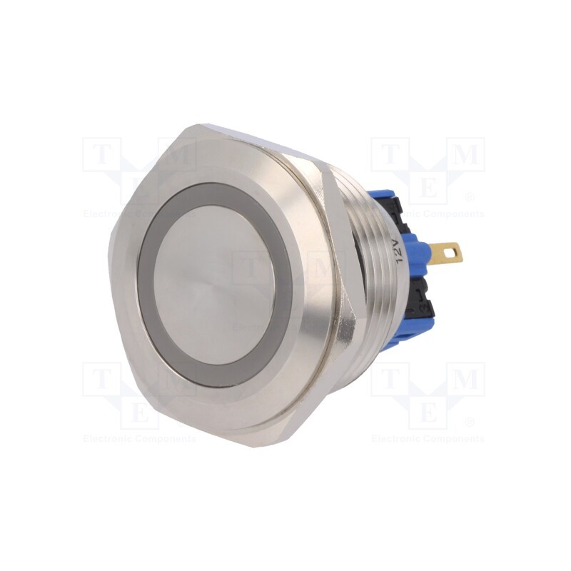 1 pcs x ONPOW - GQ30-11ZE/B/12V/S - Switch: vandal resistant, Pos: 2, SPDT, 3A/220VAC, 5A/24VDC, IP65