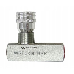 Restriction and non-return valve WRF 90 3 8 BSP Waryns