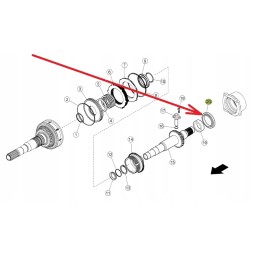 6000105826 claas oil seal