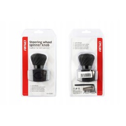 Universal steering wheel knob with bearings amio