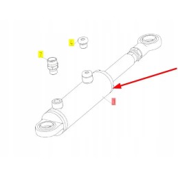 101903297 hydraulic cylinder