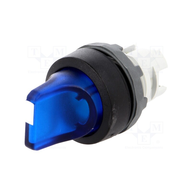 1 pcs x ABB - 1SFA611212R1104 - Switch: rotary, 22mm, Stabl.pos: 2, blue, MLB-1, IP66, prominent