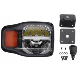 Headlights with LED indicators
