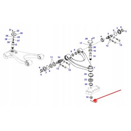 X531916400000 straight cotter pin 6 3 x 80