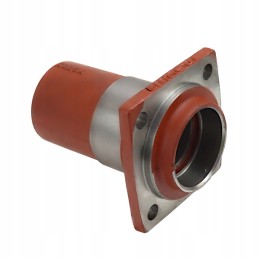 Polish rotary mower attachment hub