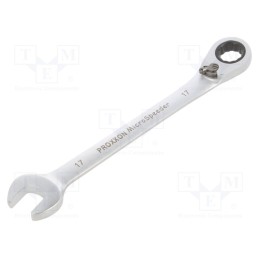 1 pcs x PROXXON - 23139 - Wrench, combination spanner,with ratchet, 17mm, MicroSpeeder