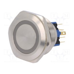 1 pcs x ONPOW - GQ30-11ZE/R/12V/S - Switch: vandal resistant, Pos: 2, SPDT, 3A/220VAC, 5A/24VDC, IP65