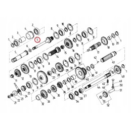 1st stage roller for Ursus C 330m 50012101