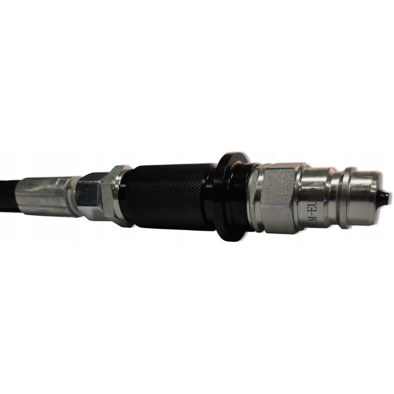 Quick connector euro plug m18 black handle 1 2