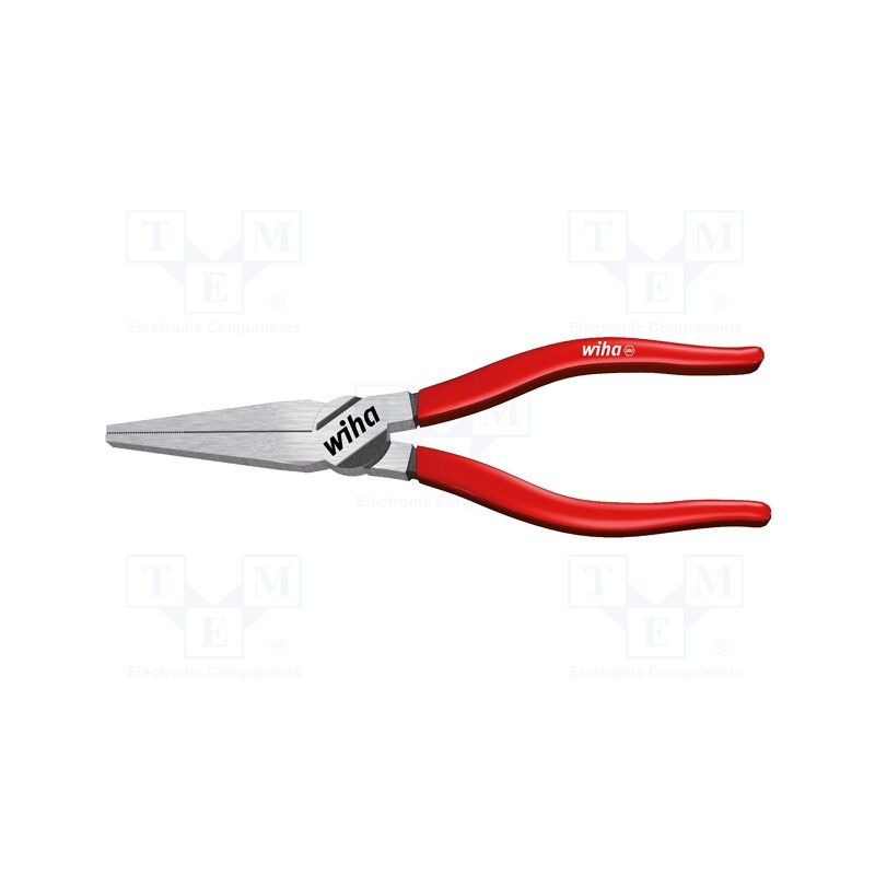 1 pcs x WIHA - 26730 - Pliers, flat, 160mm, Langbeck Classic