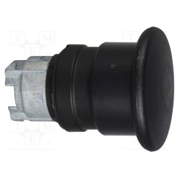 1 pcs x SCHNEIDER ELECTRIC - ZB4BC27 - Switch: push-button, 22mm, Stabl.pos: 2, black, none, IP66, mushroom
