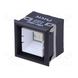 1 pcs x NKK SWITCHES - UB215KKW016CF - Switch: push-button, Pos: 2, SPDT, 5A/125VAC, ON-(ON), 200MΩ, UB2