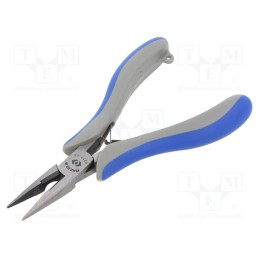 1 pcs x KING TONY - 6377-55 - Pliers, miniature,half-rounded nose, 138mm