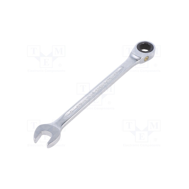 1 pcs x STAHLWILLE - 40171010 - Wrench, combination spanner, 10mm, chromium plated steel