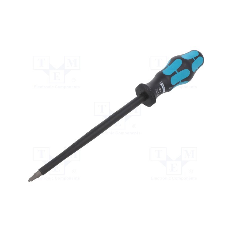1 pcs x PHOENIX CONTACT - SZG 0,9X6,5 VDE - Screwdriver, insulated, slot, 6,5x0,9mm, Blade length: 175mm