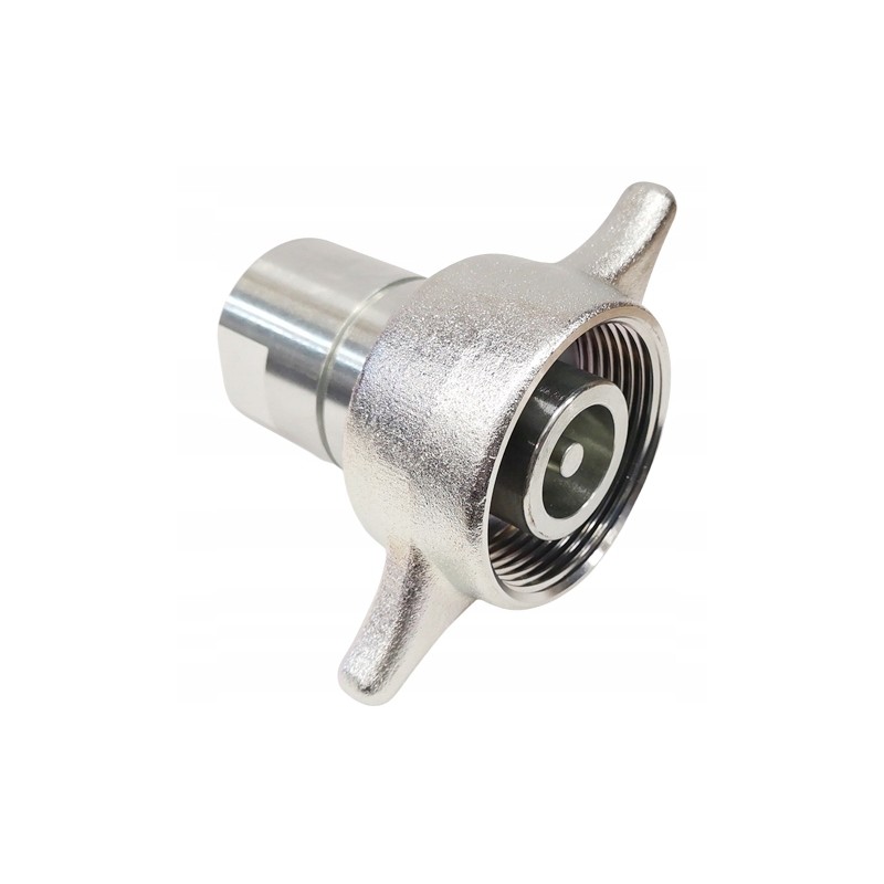 Quick connector vcr 3 4 screwed butterfly plug