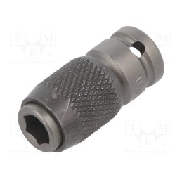 1 pcs x WERA - 5042750001 - Adapter, hexagon 1/4'- C6,3 / square 1/4', 30mm