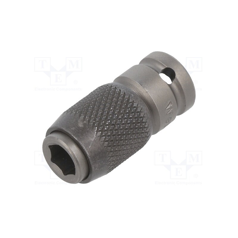 1 pcs x WERA - 5042750001 - Adapter, hexagon 1/4'- C6,3 / square 1/4', 30mm