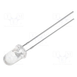 1 pcs x WENRUN - LUEF50333/A-01 - LED, 5mm, red, 4200÷22500mcd, 10°, Front: convex, 1.8÷2.3V