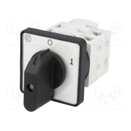 1 pcs x PROMET - S10JD1103A6 - Switch: cam switch, Stabl.pos: 2, 10A, 0-1, for building in, 3.5kW