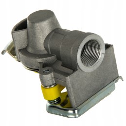 Soft air connector with M22x1 5 Polmo valve