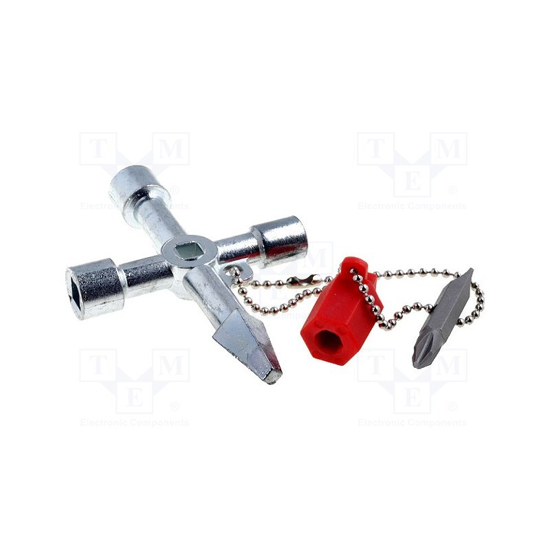 1 pcs x KNIPEX - 00 11 04 - Wrench, for control cabinets, 90mm