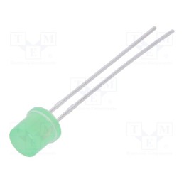 1 pcs x LUCKYLIGHT - LL-503GD1E-1B - LED, 5mm, green-yellow, 13÷30mcd, 130°, Front: flat, 1.6÷2.4V