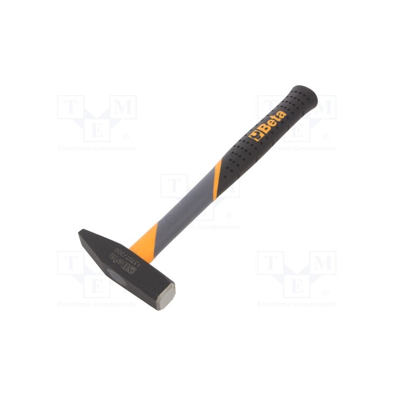 1 pcs x BETA - 13700630 - Hammer, 300mm, 300g, composite, Application: metalworks