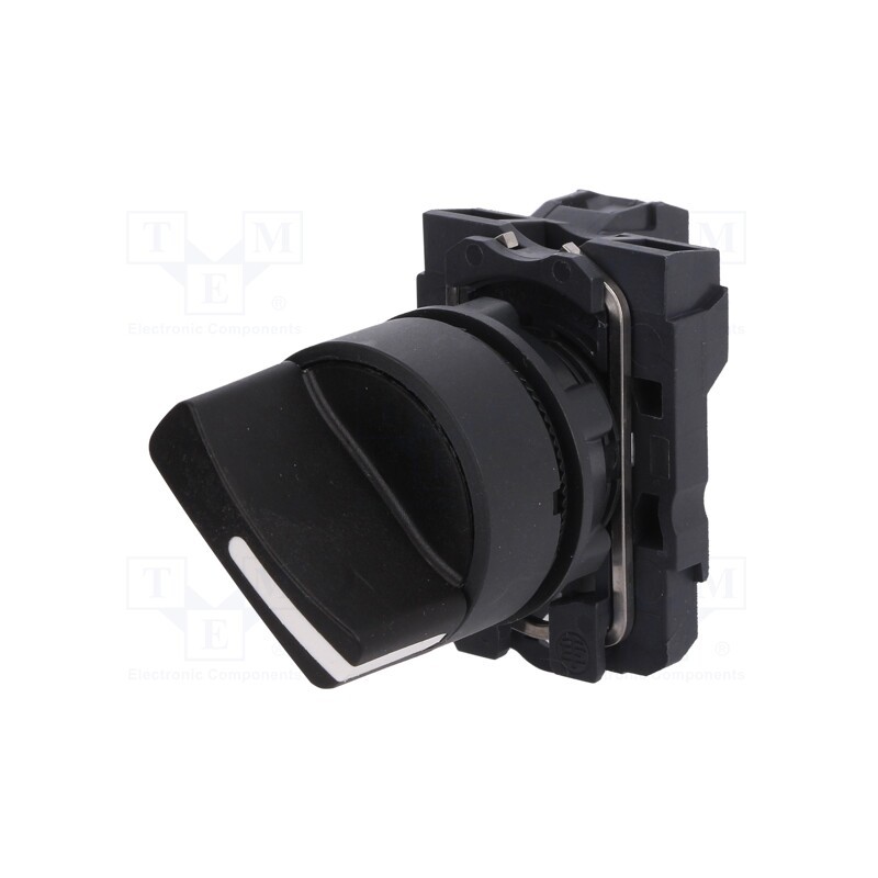 1 pcs x SCHNEIDER ELECTRIC - XB5AD41 - Switch: rotary, 22mm, Stabl.pos: 1, NO, black, none, 3A/240VAC, IP66