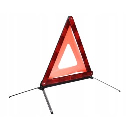 Warning triangle in a plastic case
