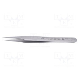 1 pcs x BERNSTEIN - 5-051-UF - Tweezers, 120mm, Blades: narrowed, Blade tip shape: sharp