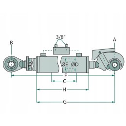 Top connector with hook and head 727 1037 cat 2 2