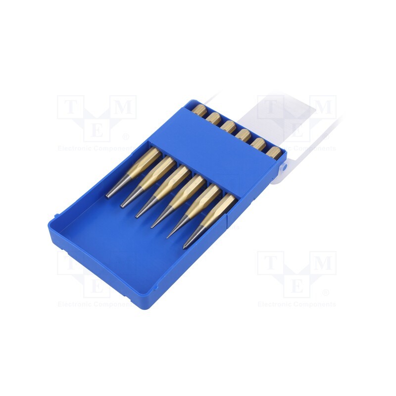 1 set x RENNSTEIG - 424 140 0 - Kit: punches, 6pcs.