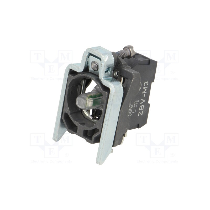 1 pcs x SCHNEIDER ELECTRIC - ZB4BVM3 - Illuminating unit, 22mm, Harmony XB4, -25÷70°C, Illumin: LED