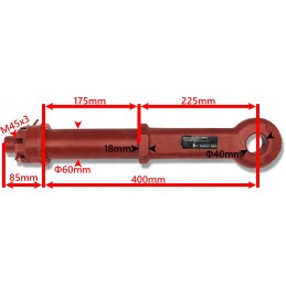 Drawbar eye for the P4 Zaslaw Autosan trailer