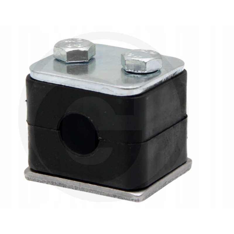 Single clamp for hydraulic pipe oe16