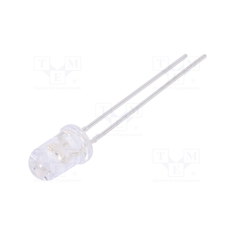 1 pcs x LUCKYLIGHT - LL-504PGC2E-G5-2BE - LED, 5mm, green, 14000÷23000mcd, 45°, Front: convex, 2.6÷3.6V