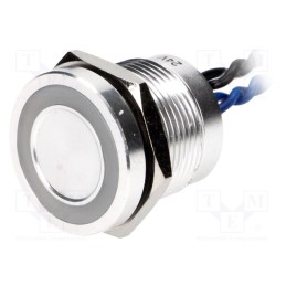 1 pcs x ONPOW - PS193P10YNT1B24VL - Switch: piezoelectric, Pos: 2, SPST-NO, 0.2A/24VAC, 0.2A/24VDC