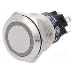 1 pcs x EAO - 82-5151.2114 - Switch: vandal resistant, Pos: 2, SPDT, 3A/240VAC, 3A/240VDC, ON-ON