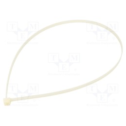 100 pcs x BM GROUP - BMB8190 - Cable tie, L: 810mm, W: 9mm, polyamide, 800N, natural, Ømax: 245mm