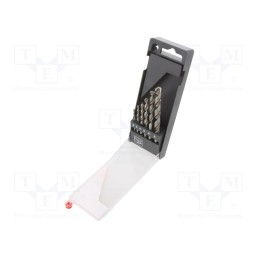 1 set x BAHCO - 4513-SET-6 - Drill set, for metal, high speed steel grounded HSS-G, 6pcs.