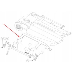 M1 80214 right collecting plate