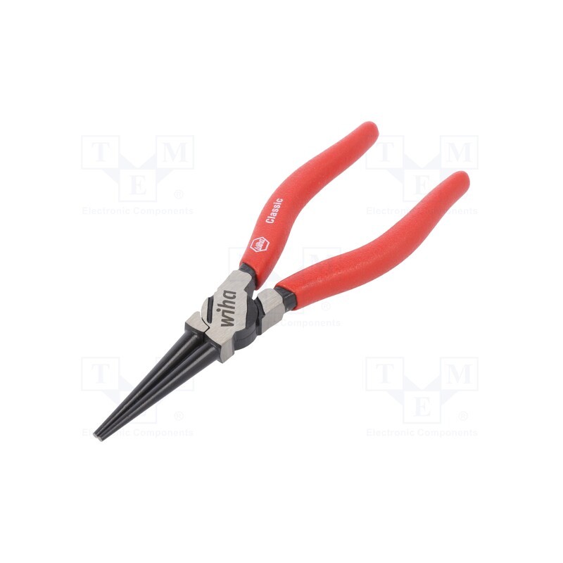 1 pcs x WIHA - 27345 - Pliers, round, 160mm, Langbeck Classic, blister
