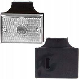 Front marker lamp, white, 12 24v