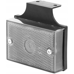 Front marker lamp, white, 12 24v