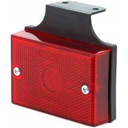 Marker lamp red reflector semi-trailer 12 24v was