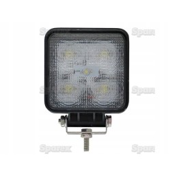 LED work lamp square 1150 lumens 5x3 in housing