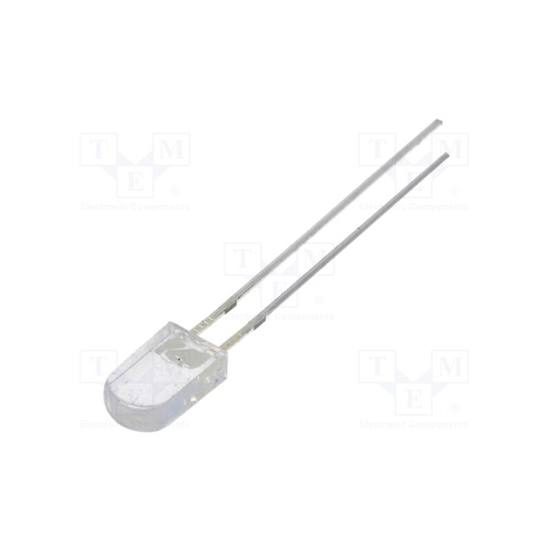 1 pcs x OPTOSUPPLY - OSY5JA7WA1B - LED, 2.43x5mm, yellow, 330÷500mcd, 100°, Front: convex, 20mA