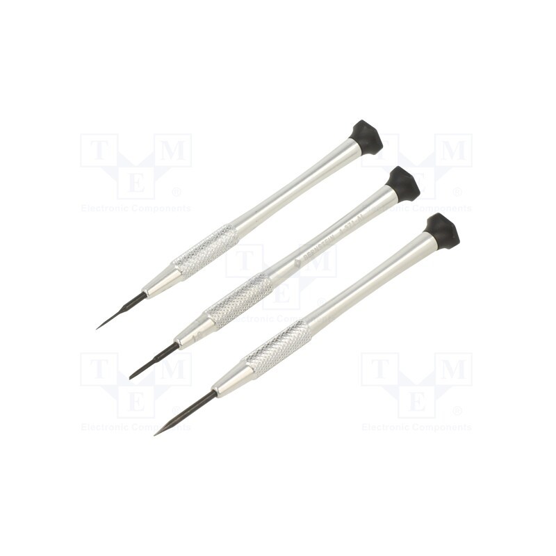 1 set x BERNSTEIN - 4-360-E01 - Kit: screwdrivers, precision, 3pcs.